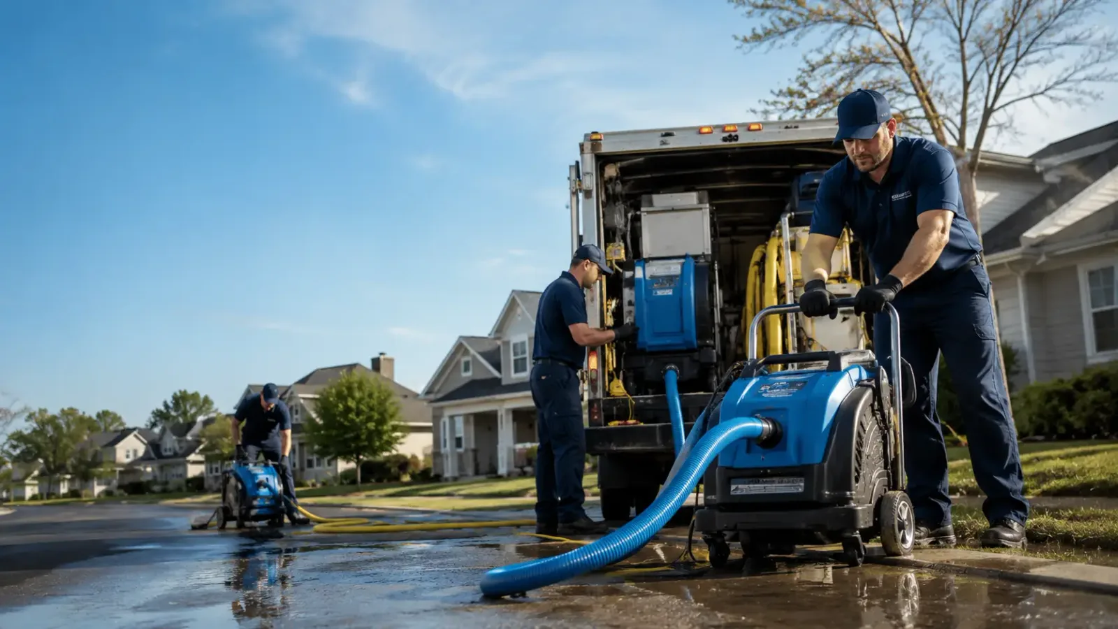 Flood Damage Cleanup in Chattanooga, OK
